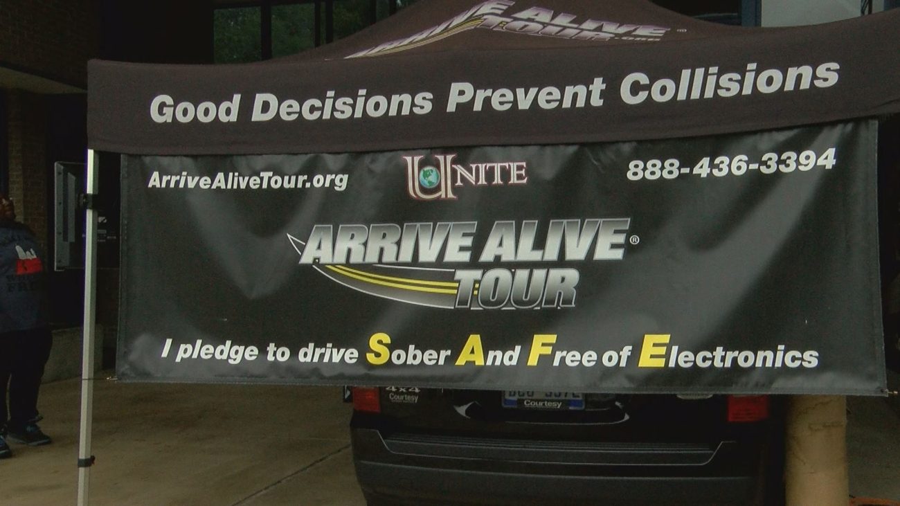 Arrive Alive Tour: Distracted Driving Simulator at Francis Marion ...