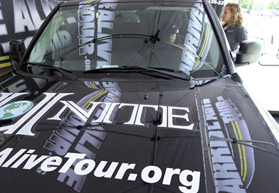 Arrive Alive Tour - Penn State York - Distracted Driving simulator