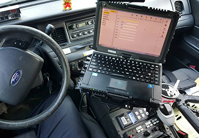 Technology in cop cars lead to distracted driving