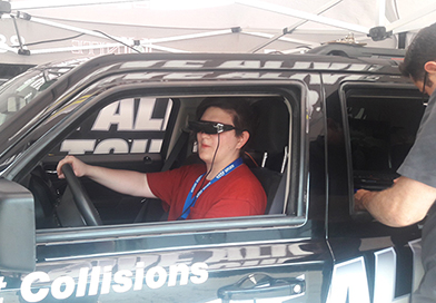 Texting and Driving simulator - Arrive Alive Tour