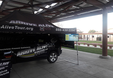 Texting and Driving Program - Arrive Alive Tour - Santa Maria HS