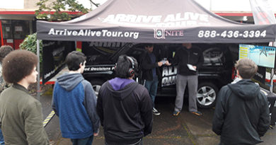 Texting and Driving Simulator - Arrive Alive Tour - Thurston HS