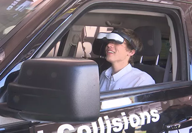 Distracted Driving Simulator shows consequences of texting and driving