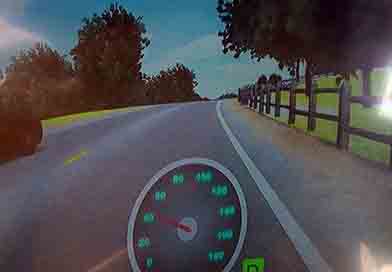 Texting and driving simulator in Louisiana