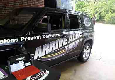 Drinking and driving program - Arrive Alive Tour
