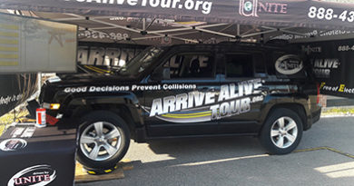 Drinking and driving simulator - Arrive Alive Tour - Michigan Tech