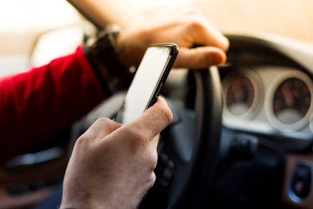 Distracted driving laws