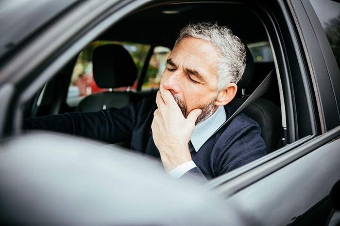 Drowsy driving compares to drunk driving