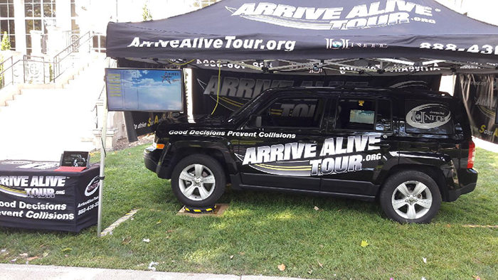 Drunk Driving Simulator - Arrive Alive Tour - Illinois Wesleyan University